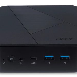 Acer Veriton N N1502G-12N0U Intel® N N100 0 GB DDR4-SDRAM SSD Mini PC Zwart