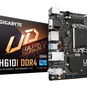 GIGABYTE H610I DDR4 moederbord Intel H610 Express LGA 1700 mini ITX