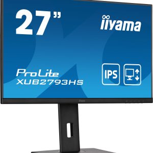 iiyama ProLite XUB2793HS-B7 computer monitor 68,6 cm (27″) 1920 x 1080 Pixels Full HD LED Zwart