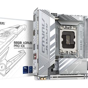GIGABYTE B860I AORUS PRO ICE moederbord Intel B860 LGA 1851 (Socket V1) mini ITX
