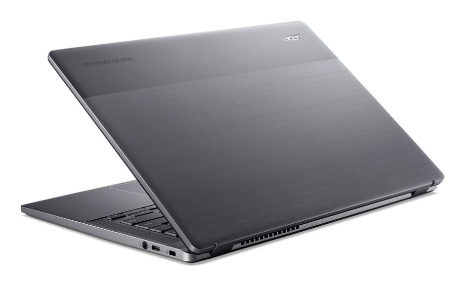 Acer Chromebook Plus 514 CBE574-1-R0S6 AMD Ryzen™ 5 7520C 35,6 cm (14") WUXGA 8 GB LPDDR5x-SDRAM 128 GB SSD Wi-Fi 6E (802.11ax) ChromeOS Grijs - Afbeelding 6