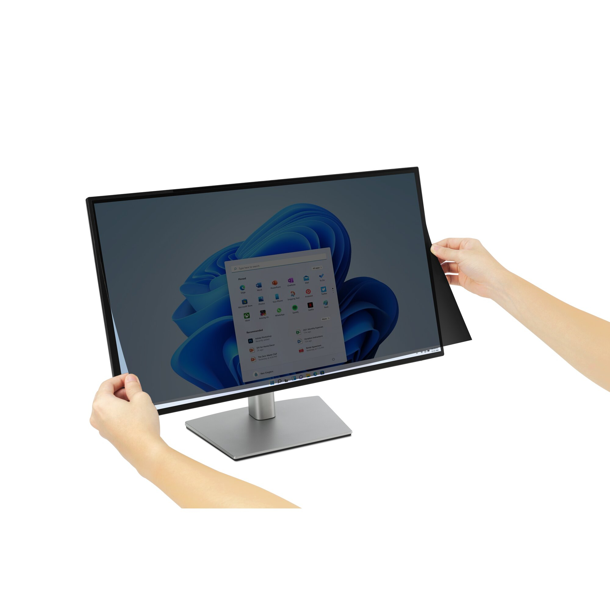 Kensington 2-way Removable Privacy Screen Filter voor 19.5" Monitors 16:9 - Afbeelding 8