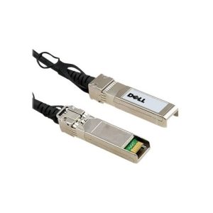 DELL QSFP+, 1m InfiniBand en Glasvezelkabel QSFP+ Zwart