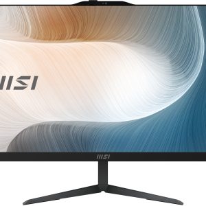 MSI Modern AM242 1M-1221EU All-in-One PC/workstation Intel Core 3 100U 60,5 cm (23.8″) 1920 x 1080 Pixels Alles-in-één-pc 8 GB DDR5-SDRAM 256 GB SSD Windows 11 Pro Wi-Fi 6E (802.11ax) Zwart