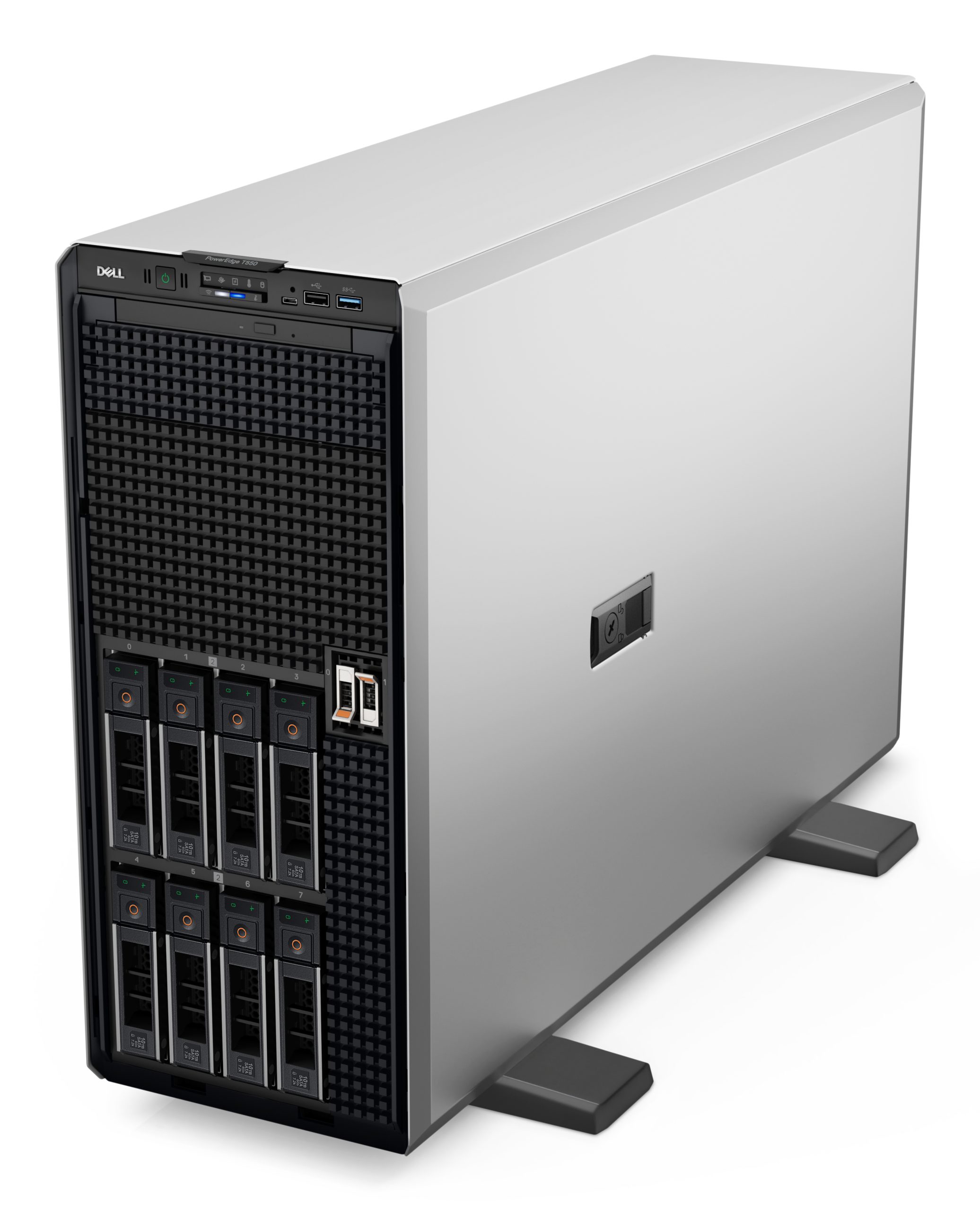 DELL PowerEdge T550 server 480 GB Toren (5U) Intel® Xeon® Silver 4309Y 2,8 GHz 16 GB DDR4-SDRAM 700 W - Afbeelding 2