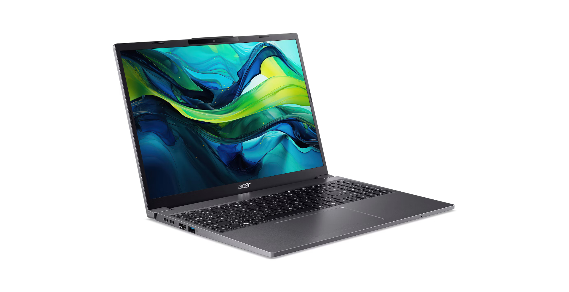 Acer Aspire Go 15 AG15-51P-783Z Intel® Core™ i7 i7-1355U Laptop 38,9 cm (15.3") WUXGA 16 GB DDR5-SDRAM 1 TB SSD Wi-Fi 6 (802.11ax) Windows 11 Home Grijs - Afbeelding 3