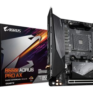GIGABYTE B550I AORUS PRO AX moederbord AMD B550 Socket AM4 mini ITX