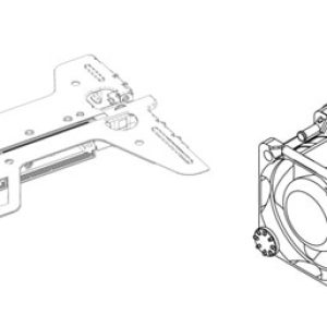DELL 330-BCYP onderdeel & accessoire voor computerkoelsystemen Montageset