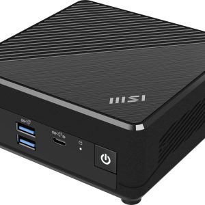 MSI CUBI N ADL S-226BEU PC/workstation barebone 0,69L maat pc Zwart N200