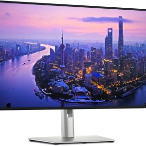 DELL UltraSharp U2725QE computer monitor 68,6 cm (27″) 3840 x 2160 Pixels 4K Ultra HD LCD Zwart, Zilver