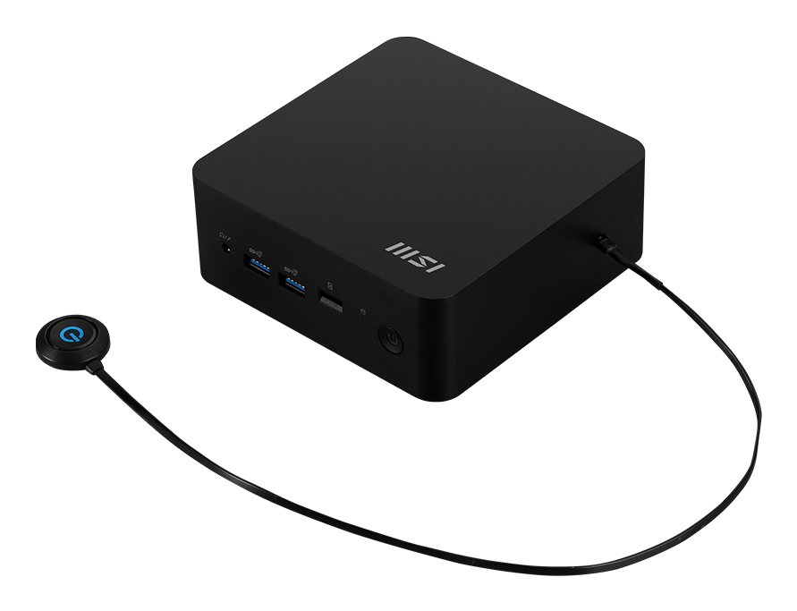 MSI CUBI NUC AI 1UMG-018BEU PC/workstation barebone Mini PC Zwart 155H Intel SoC - Afbeelding 10