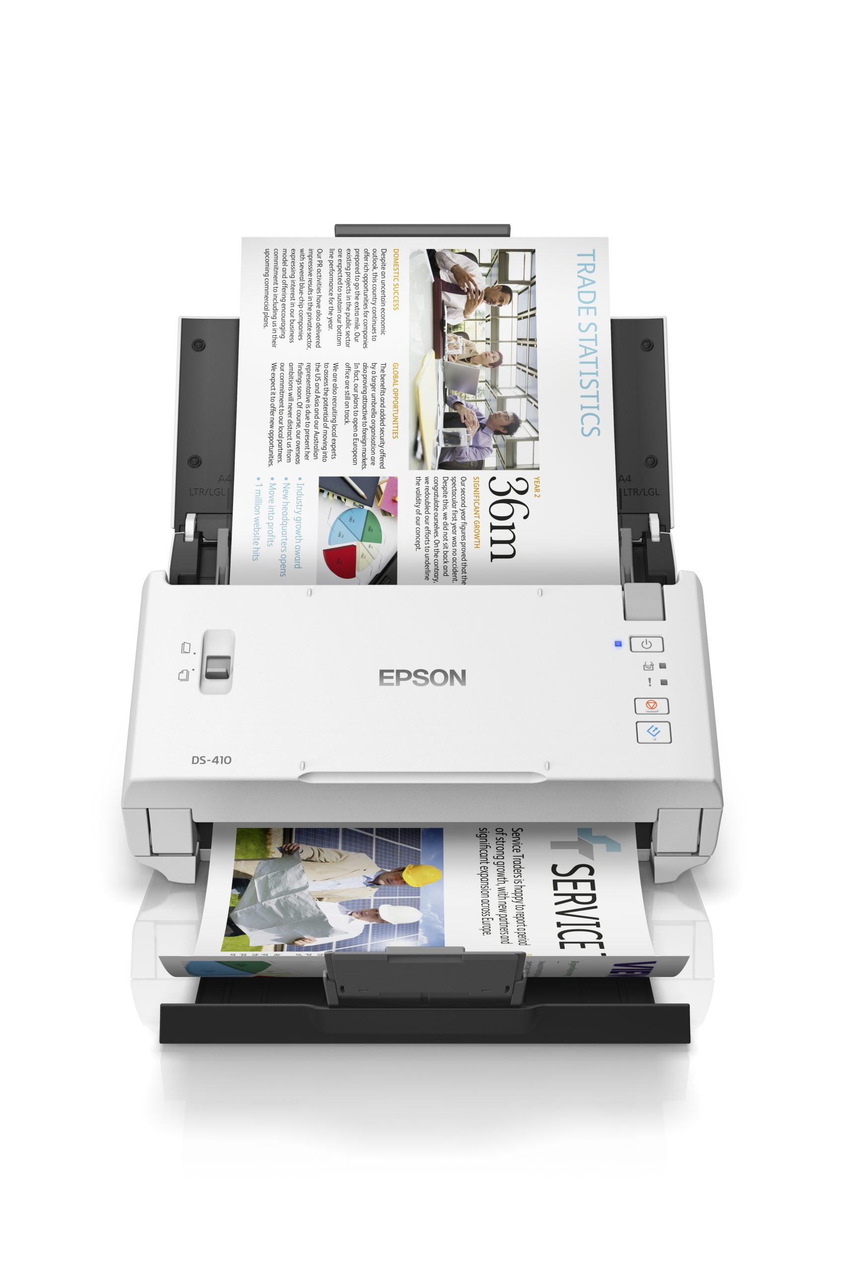 Epson WorkForce DS-410 compacte zakelijke sheet-fed A4-scanner met automatische documentinvoer voor 50 vellen en Document Capture Pro-software - Afbeelding 8