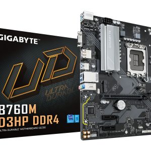 GIGABYTE B760M D3HP DDR4 moederbord Intel B760 Express LGA 1700 micro ATX