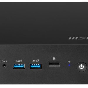 MSI CUBI NUC 1MG-238BEU PC/workstation barebone 0.84L sized PC Zwart 120U Intel SoC