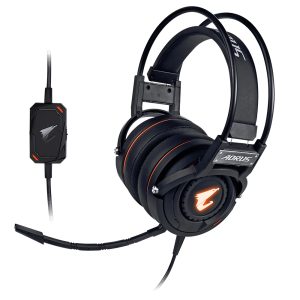 GIGABYTE AORUS H5 Headset Bedraad Hoofdband Gamen Zwart