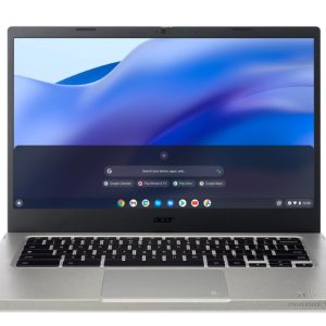 Acer Chromebook Vero 514 CBV514-1H-32HZ Intel® Core™ i3 i3-1215U 35,6 cm (14″) Full HD 8 GB LPDDR4x-SDRAM 128 GB SSD Wi-Fi 6 (802.11ax) ChromeOS Grijs