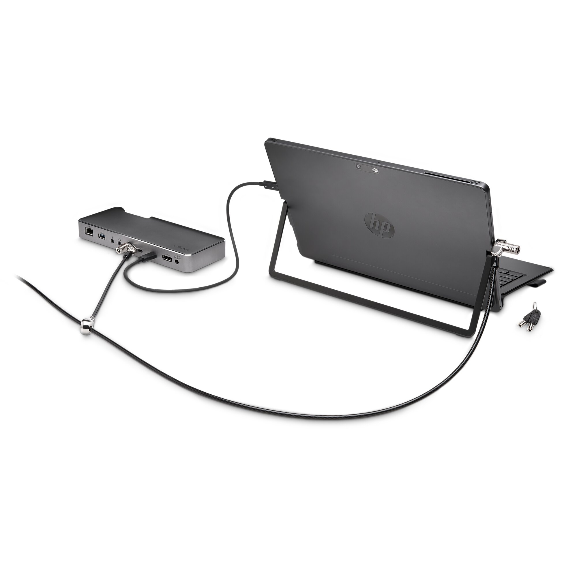 Kensington NanoSaver-laptopslot met dubbel slothoofd en sleutel - Afbeelding 2