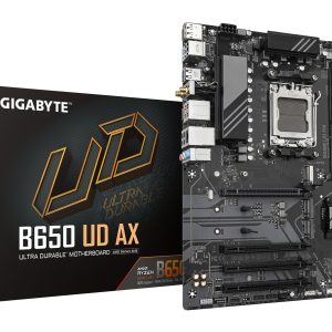 GIGABYTE B650 UD AX moederbord AMD B650 Socket AM5 ATX