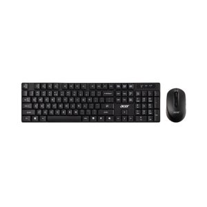 Acer GP.ACC11.03M toetsenbord Inclusief muis Thuis/Werk USB Zwart, Grijs