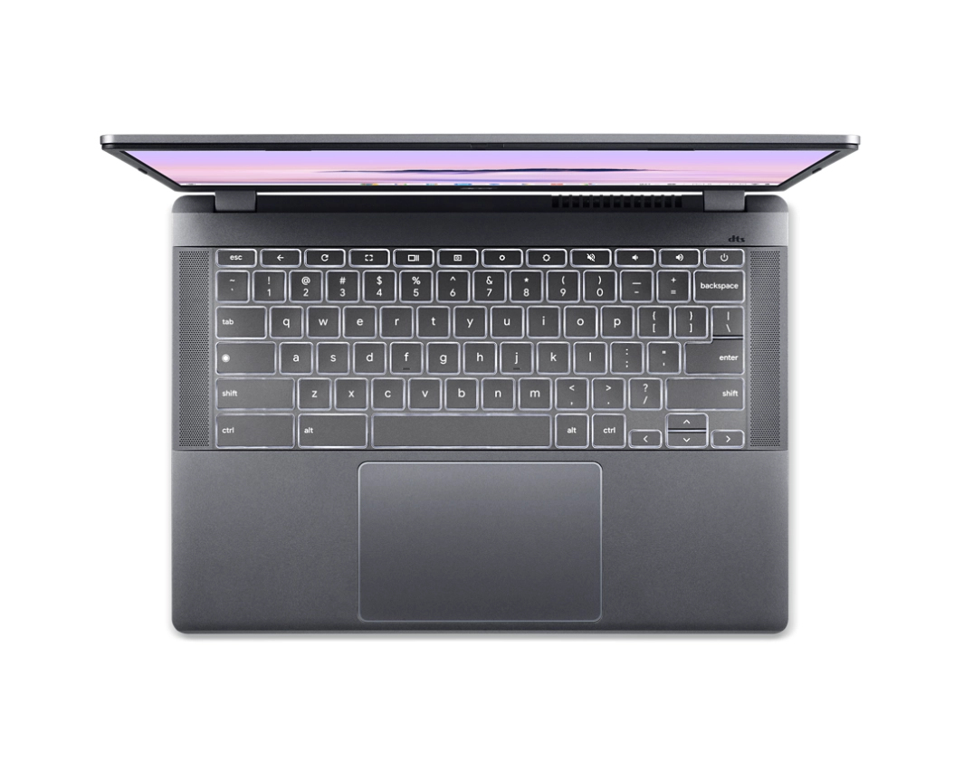 Acer Chromebook Plus 514 CBE574-1-R0S6 AMD Ryzen™ 5 7520C 35,6 cm (14") WUXGA 8 GB LPDDR5x-SDRAM 128 GB SSD Wi-Fi 6E (802.11ax) ChromeOS Grijs - Afbeelding 7