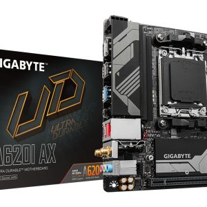 GIGABYTE A620I AX moederbord AMD A620 Socket AM5 mini ITX