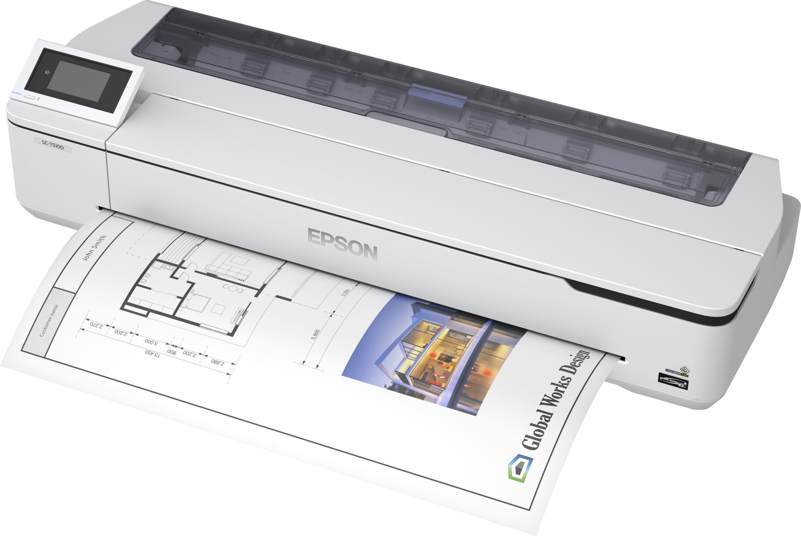 Epson SureColor SC-T5100N - Wireless printer (No stand) - Afbeelding 3