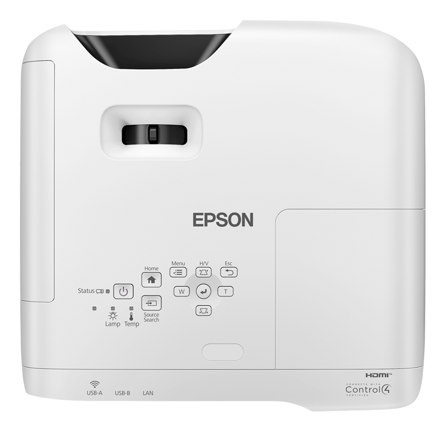 Epson EB-W56S Projector met korte projectieafstand 3700 ANSI lumens 3LCD WUXGA (1920x1200) Wit - Afbeelding 4