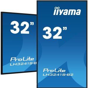iiyama LH3241S-B2 beeldkrant Kiosk-ontwerp 80 cm (31.5″) LED 350 cd/m² Full HD Zwart 24/7