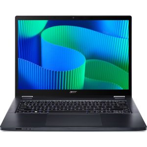 Acer TravelMate Spin 14 TMP414RN-54 Intel Core Ultra 7 155U Hybride (2-in-1) 35,6 cm (14″) Touchscreen WUXGA 32 GB DDR5-SDRAM 1 TB SSD Wi-Fi 6E (802.11ax) Windows 11 Pro Nederlands Blauw
