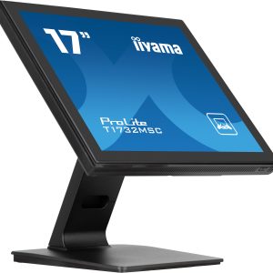 iiyama ProLite T1732MSC-B1SAG computer monitor 43,2 cm (17″) 1280 x 1024 Pixels Full HD LED Touchscreen Tafelblad Zwart