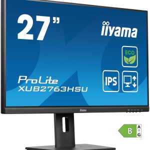 iiyama ProLite XUB2763HSU-B1 computer monitor 68,6 cm (27″) 1920 x 1080 Pixels Full HD LED Zwart