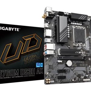 GIGABYTE B760M DS3H AX moederbord Intel B760 Express LGA 1700 micro ATX