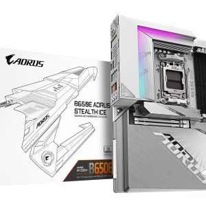 GIGABYTE B650E AORUS STEALTH ICE moederbord AMD B650 Socket AM5 ATX