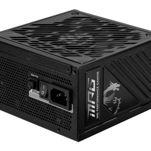 MSI MPG A1250GS PCIE5 power supply unit 1250 W 20+4 pin ATX ATX Zwart