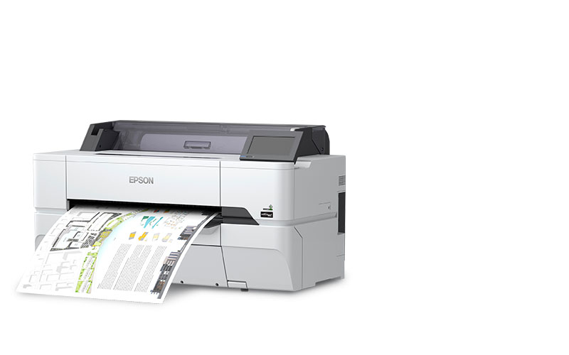 Epson SureColor SC-T3405N - wireless printer (No stand) - Afbeelding 5