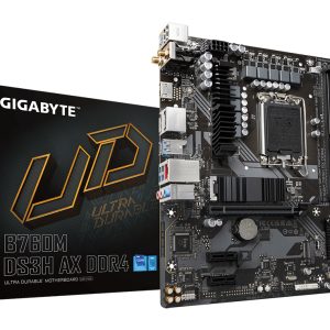 GIGABYTE B760M DS3H AX DDR4 moederbord Intel B760 Express LGA 1700 micro ATX