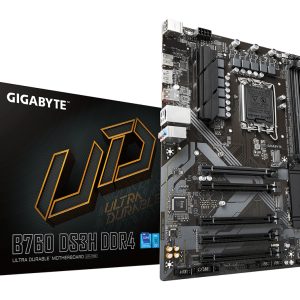 GIGABYTE B760 DS3H DDR4 moederbord Intel B760 Express LGA 1700 ATX