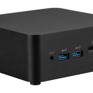 MSI CUBI NUC AI 1UMG-018BEU PC/workstation barebone Mini PC Zwart 155H Intel SoC