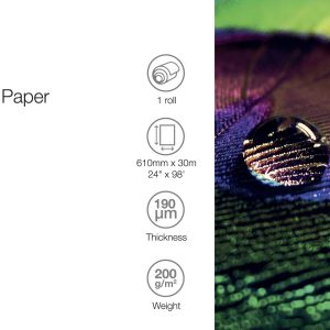 Epson Production Photo Paper Semigloss 200 24″ x 30m