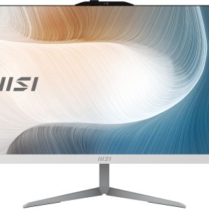 MSI Modern AM242 1M-1220EU All-in-One PC/workstation Intel Core 5 120U 60,5 cm (23.8″) 1920 x 1080 Pixels Alles-in-één-pc 8 GB DDR5-SDRAM 512 GB SSD Windows 11 Pro Wi-Fi 6E (802.11ax) Wit