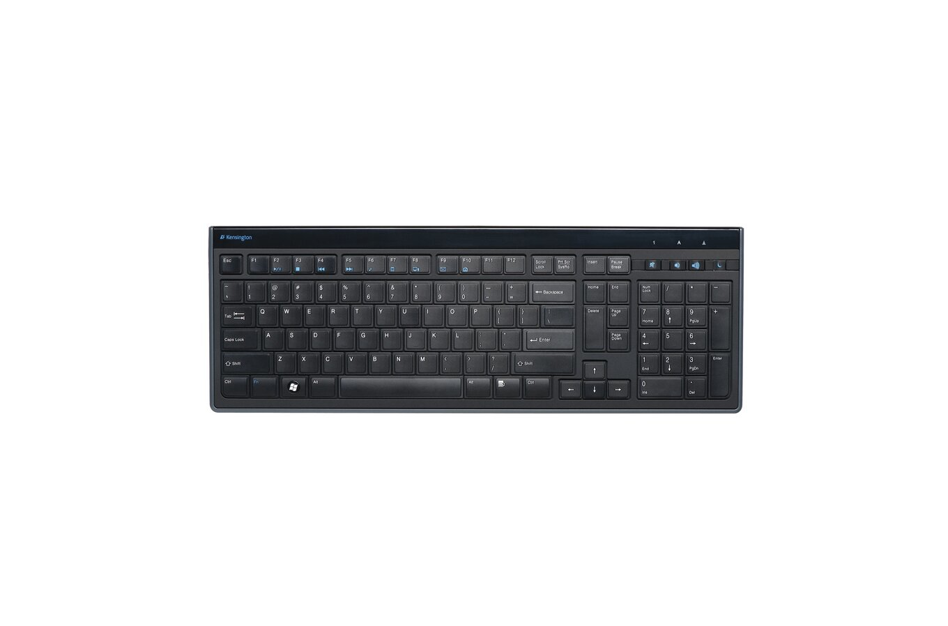 Kensington Advance Fit toetsenbord Kantoor USB AZERTY Frans Zwart - Afbeelding 2