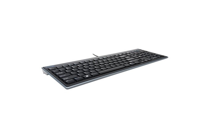 Kensington Advance Fit toetsenbord Kantoor USB AZERTY Frans Zwart