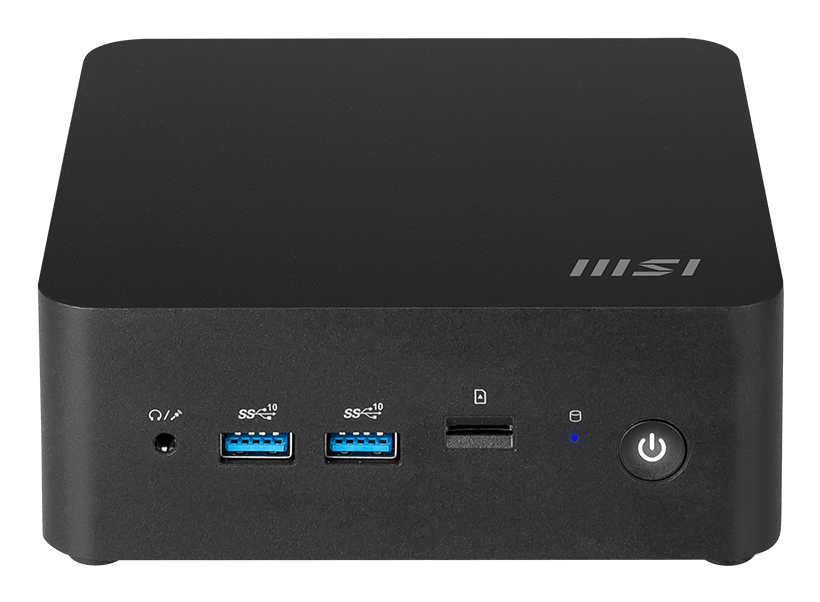MSI CUBI NUC AI 1UMG-018BEU PC/workstation barebone Mini PC Zwart 155H Intel SoC - Afbeelding 9
