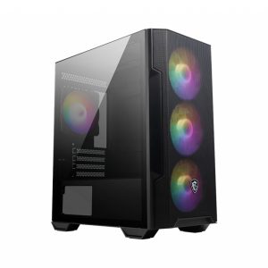 MSI MAG Forge M100R Midi Tower Zwart, Transparant