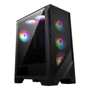 MSI MAG Forge 120A AIRFLOW Midi Tower Zwart, Transparant