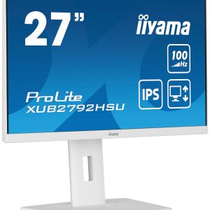 iiyama ProLite XUB2792HSU-W6 LED display 68,6 cm (27″) 1920 x 1080 Pixels Full HD Wit