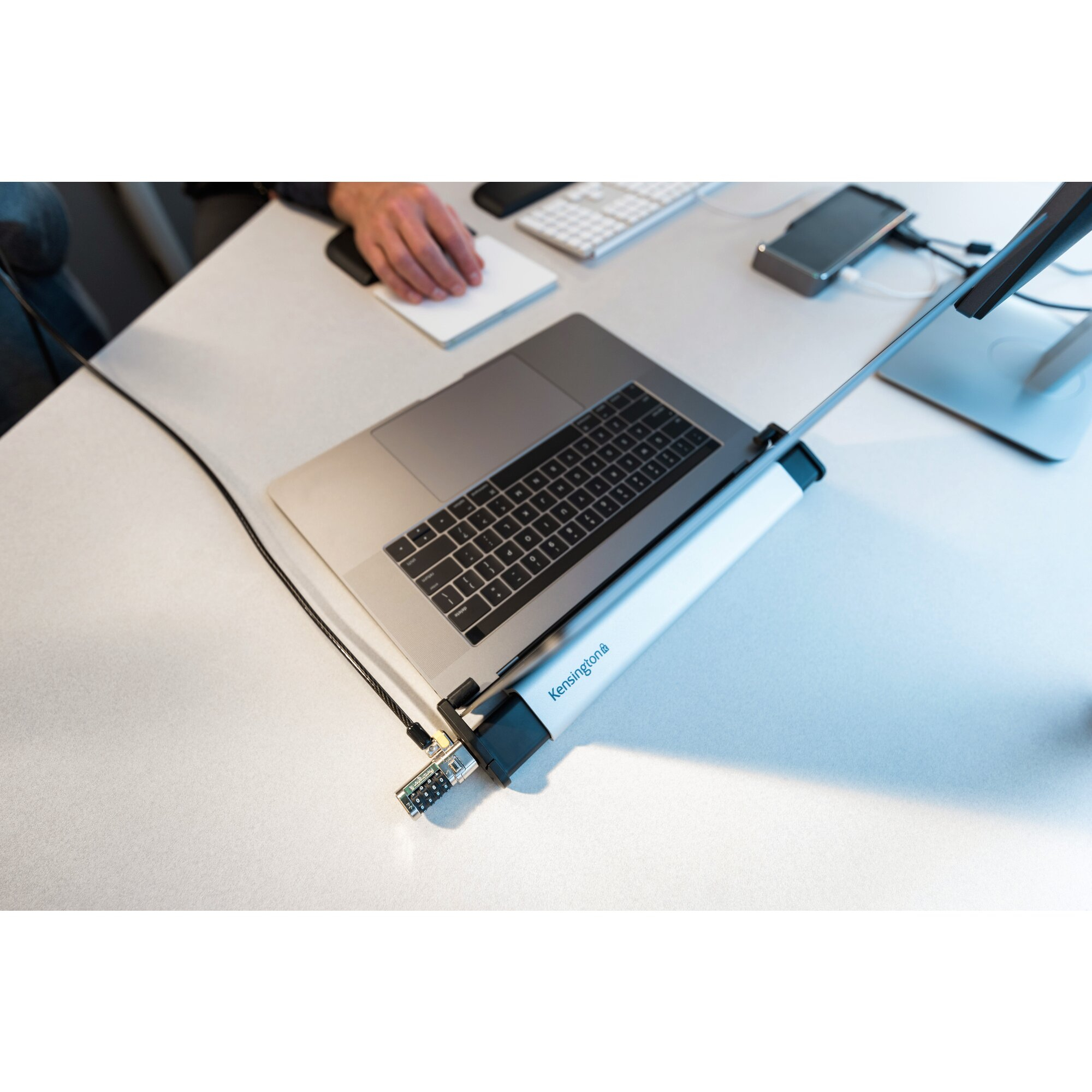 Kensington Laptop Locking Station 2.0 zonder slot voor verkoop in combinatie met sloten met mastersleutel - Afbeelding 3