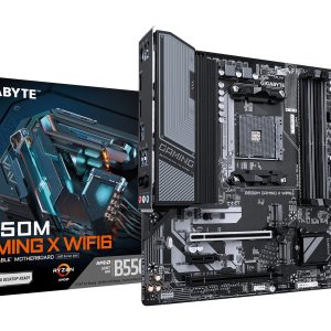 GIGABYTE B550M GAMING X WIFI6 moederbord AMD B550 Socket AM4 micro ATX