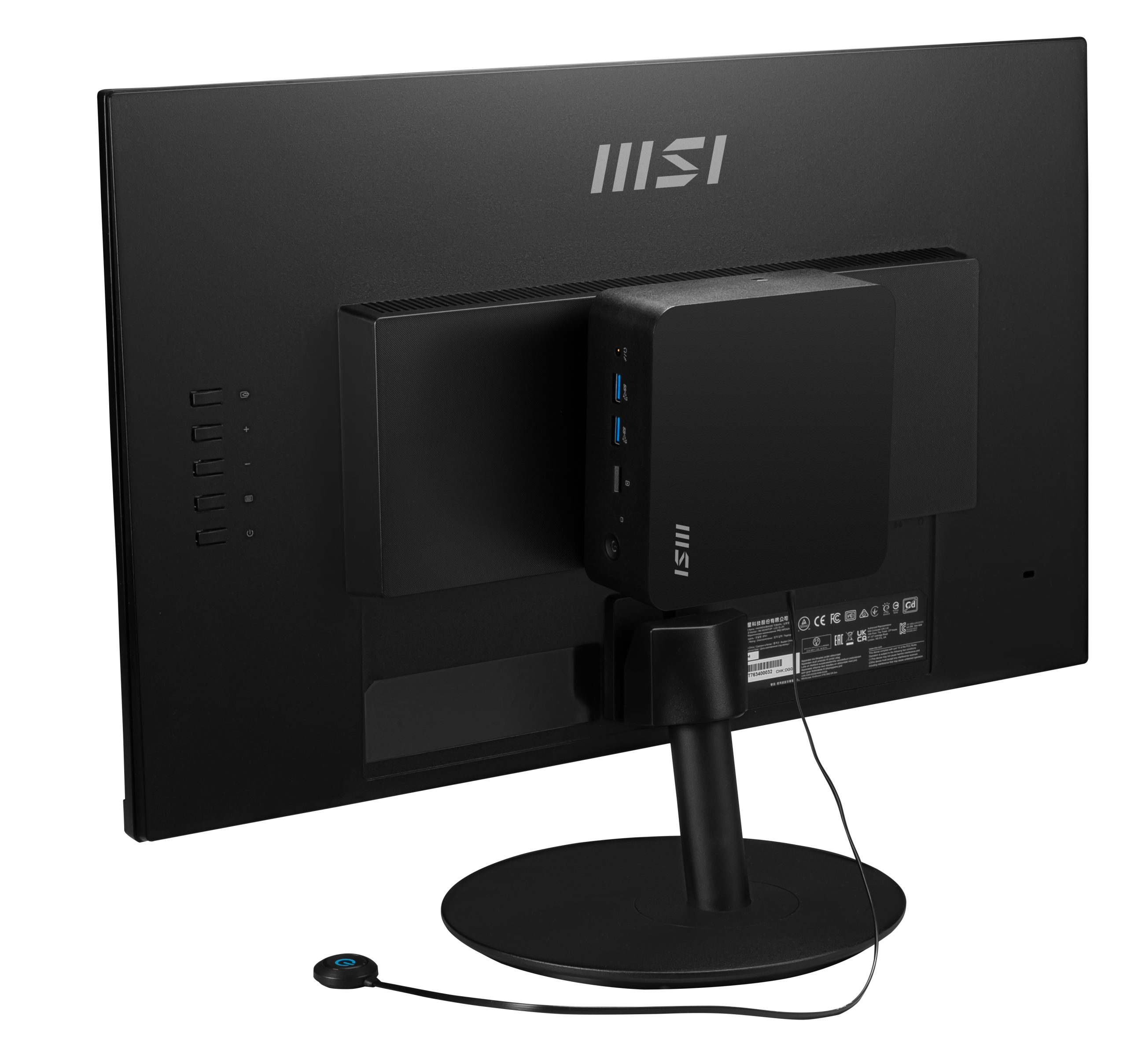 MSI CUBI NUC 1MG-237BEU PC/workstation barebone 0.84L sized PC Zwart 150U Intel SoC - Afbeelding 20
