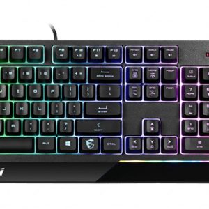 MSI VIGOR GK30 toetsenbord Inclusief muis Gamen USB QWERTY Amerikaans Engels Zwart